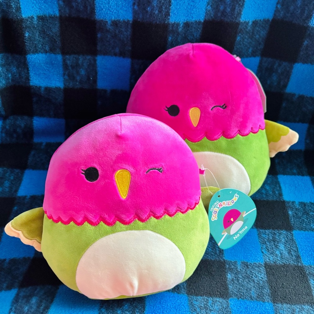 7” + 8” Bundle of Na’Ima the Hummingbird Squishmallow NWT